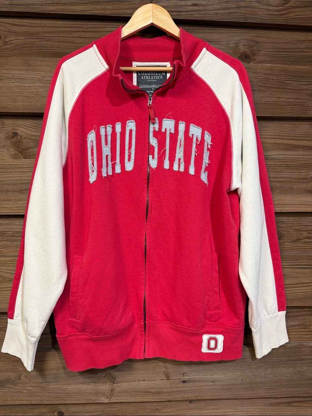 Colosseum Ohio State Zip-up Sweatshirt